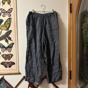 FLAX Denim Linen Pants